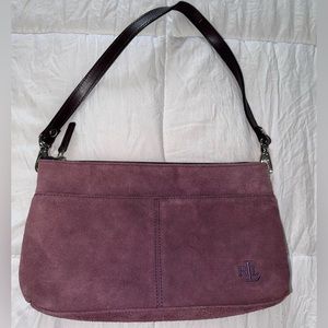 Ralph Lauren Suede Handbag